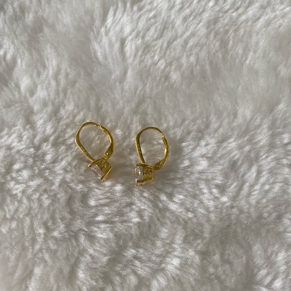 Swarovski Crystal, Gold fill Earrings